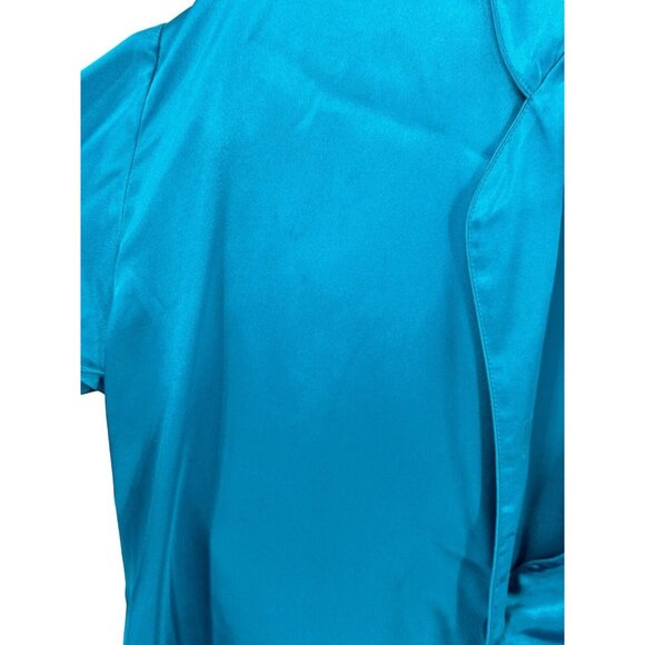 VTG Victoria's Secret Gold Label Womens Size Small Satin Button Up Night Shirt‎ - Picture 6 of 10